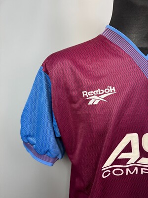 ASTON VILLA 1997 1998 HOME SHIRT VINTAGE FOOTBALL SOCCER JERSEY