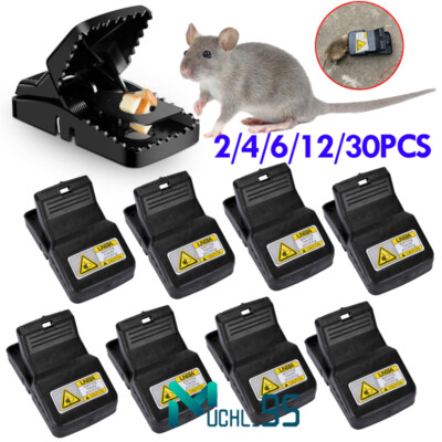 30Pack Mouse Traps Rat Mice Killer Snap Trap Rodent Catcher Heavy Duty Pest Trap