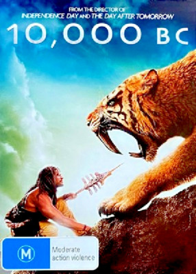 10000 BC DVD (2008) Region 4 Brand New Sealed