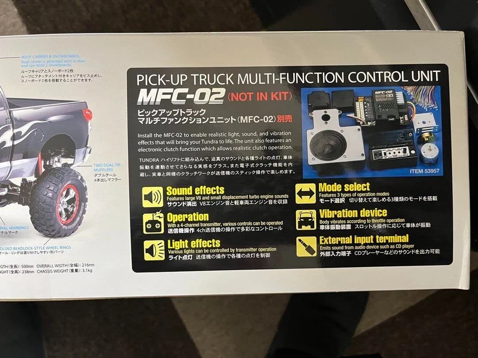 Tamiya America Inc 1/10 Toyota Tundra Hi-Lift Kit TAM58415 NEW from Japan - Image 3 of 4