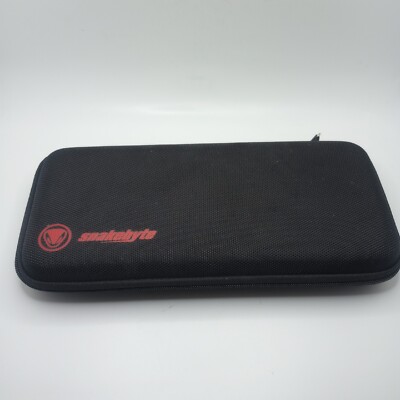 #AG) Snakebyte Nintendo Switch Nylon Black Carrying Case Holds Console Up To 8E