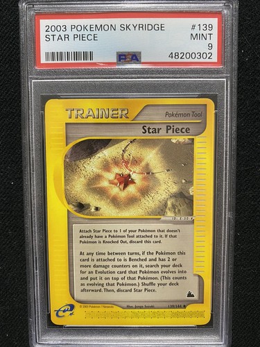 Star Piece graded PSA 9 for sale on eBay