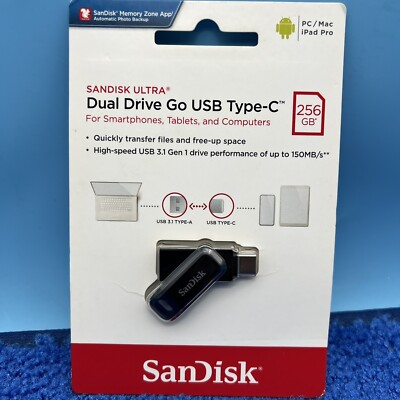 SanDisk Ultra Dual Drive Go USB Type-C 256GB SDDDC3256GA46