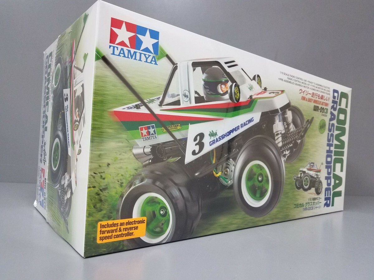 New Tamiya 1/10 WR02CB Comical Grasshopper 2WD Offroad Buggy Kit w