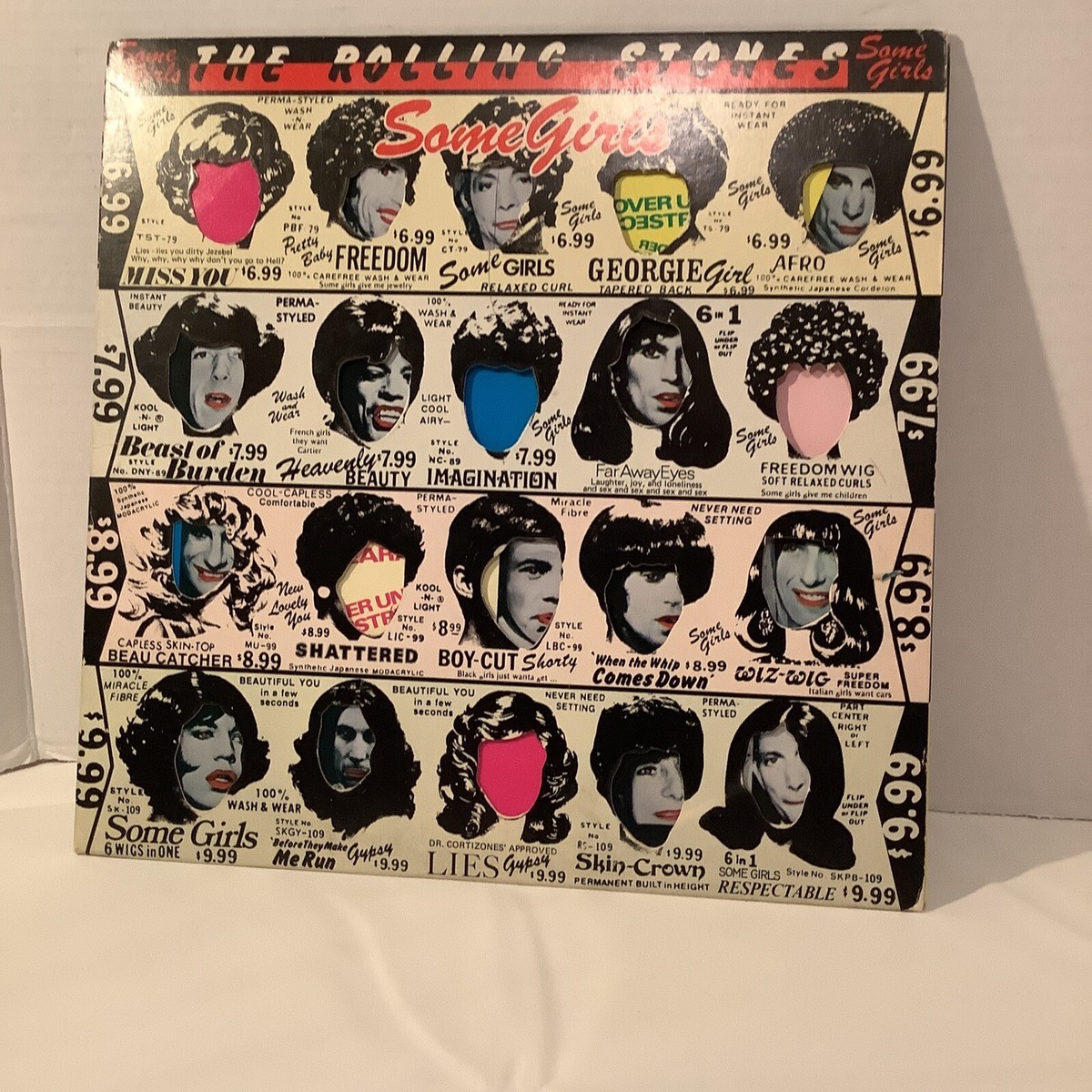 ROLLING STONES Some Girls Original Uncensored LP 1978 Album COC