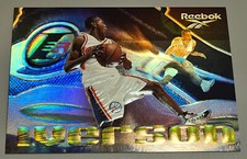 Allen Iverson Gold Skybox Premium Reebok The ...