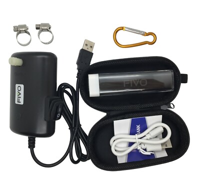 Powered Sprayer DIY Kit for upgrading manual to pumpless with Li-ion Power Bank 