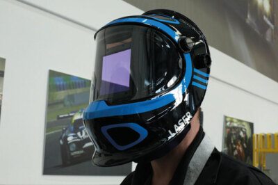 Casco Per Saldatura A Oscuramento Automatico | Maschera Protezione Viso Completa, Lenti Regolabili, Traspirante