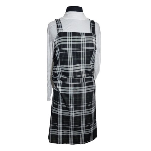 coco blanc cream collar plaid dress Coco Blanc Camel Linear Collar Dress Girl 6 NWT