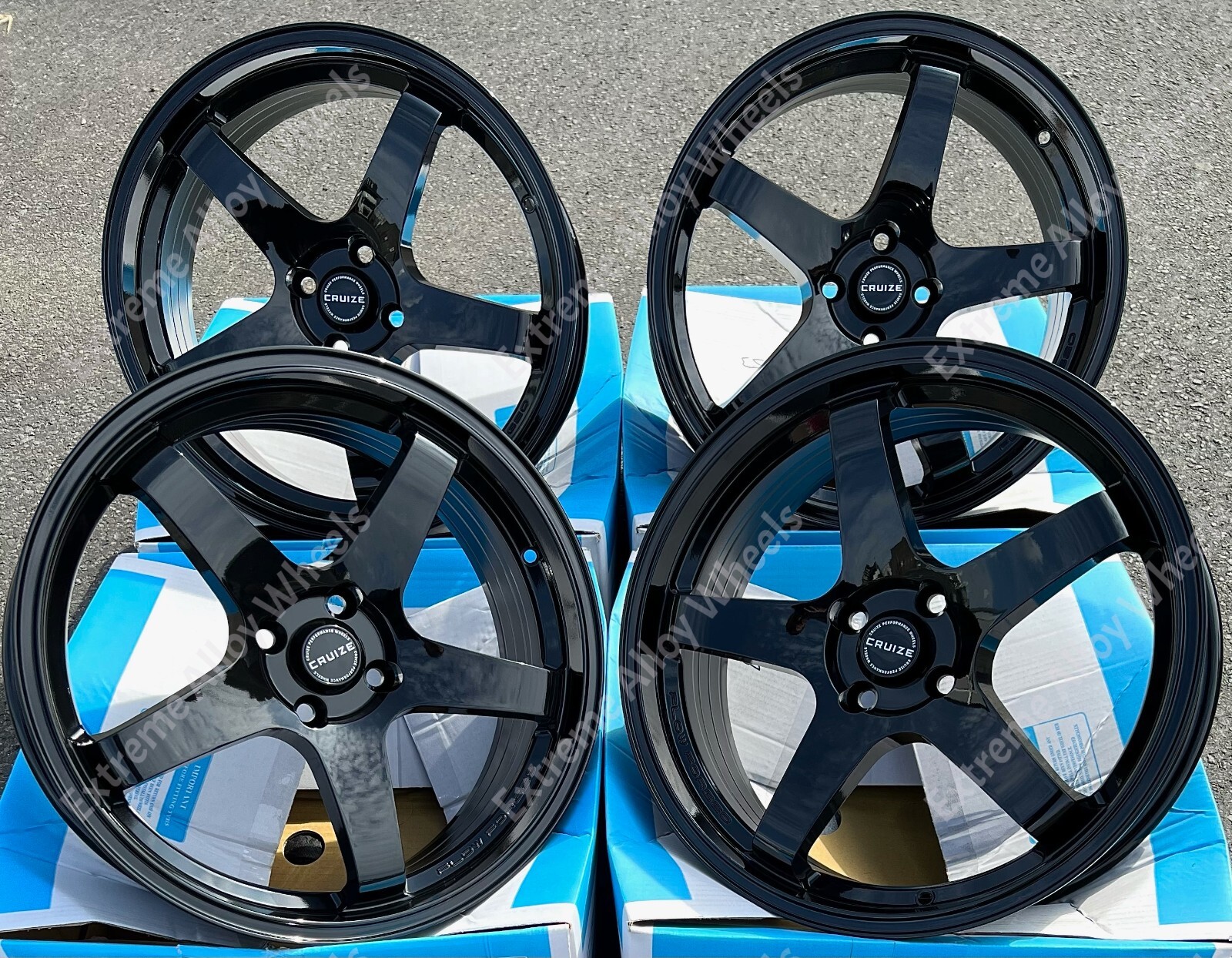 18" Gb GTR Alloy Wheels Fits Mazda MX3 MX3 MX5 MX5 4 Stud Only 4x100