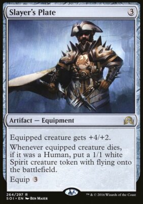 Magic the Gathering MTG Slayer's Plate (264) Shadows over Innistrad   LP