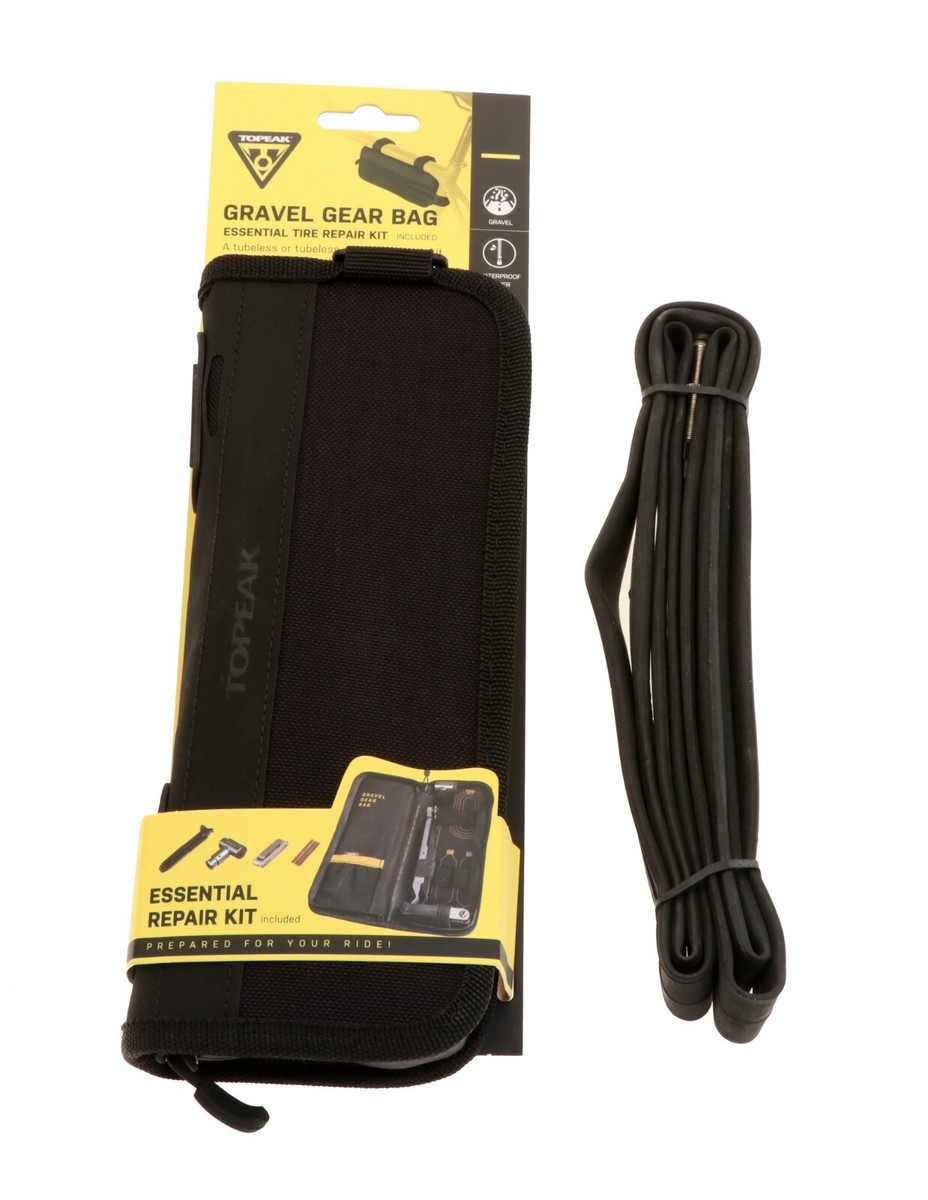 Topeak Gravel Gear Tire Repair Kit Tools + Frame Bag +Tube