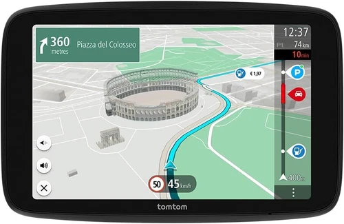 TomTom GO Superior 7'' HD Touchscreen Car Sat Nav World Maps (No Cradle] A