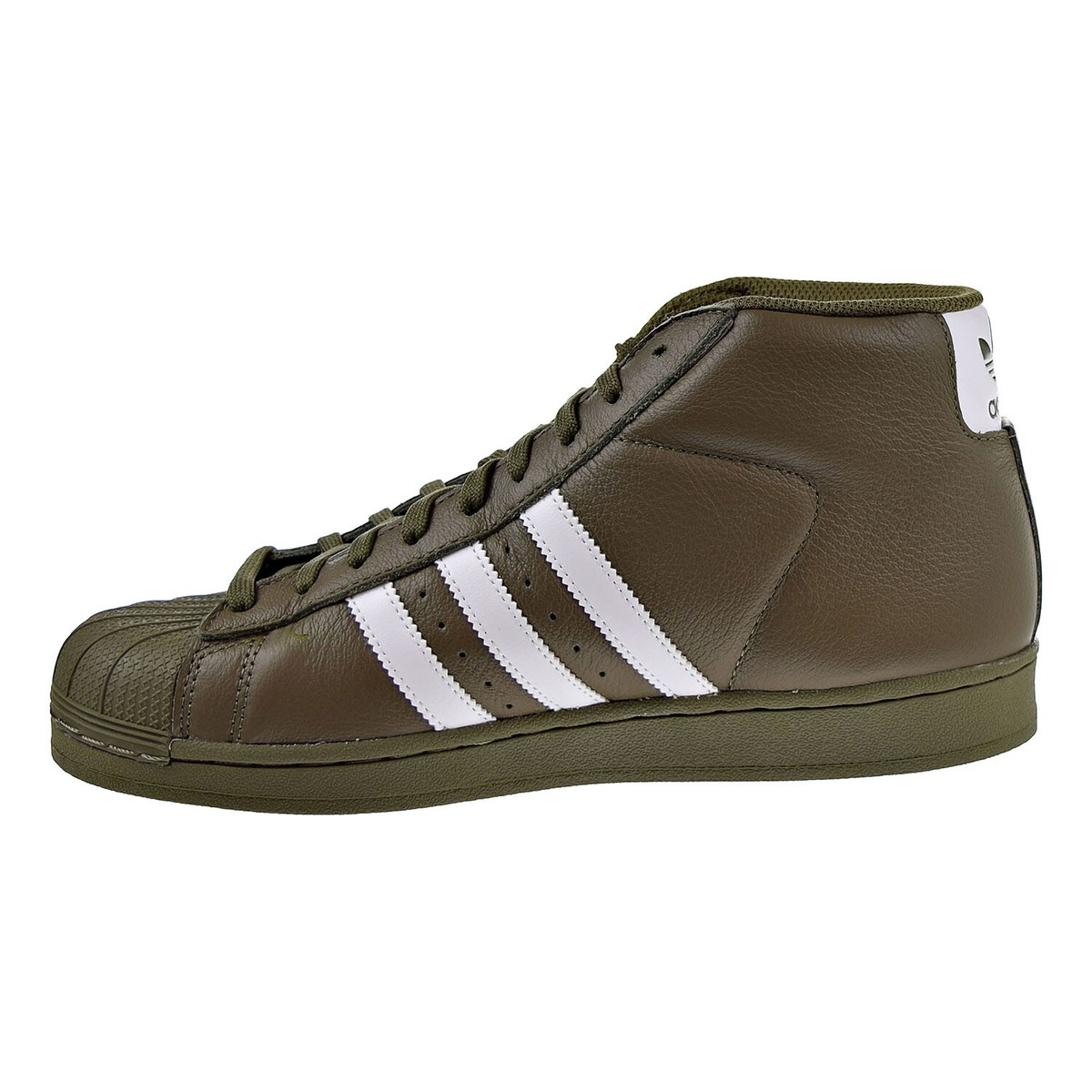 Adidas Originals Pro Model Mens Shoes Olive-White-Gold AC7067 | eBay