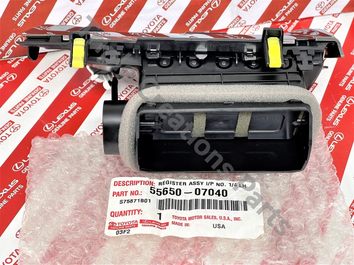 TOYOTA GENUINE 5565007040 REGISTER ASSY, INSTRUMENT PANEL, NO.1  