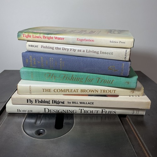 Fly fishing Book Lot Trout Fishing Designing trout flys Books