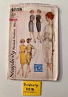 Simplicity 4518 Vintage Misses One-Piece Dress Size 11 Bust 31 ½ Uncut — photo 1