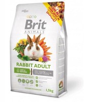8595602504831 Brit Animals Kaninchen Adult Complete - Kaninchenfutter - 1,5Kg Br