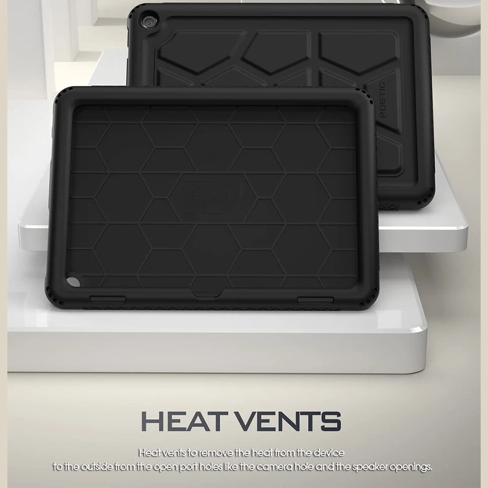 Funda Silicona Antigolpes Para Tablet Amazon Fire HD 8/HD 8 Plus 2022/2020 Foto 3 de 4