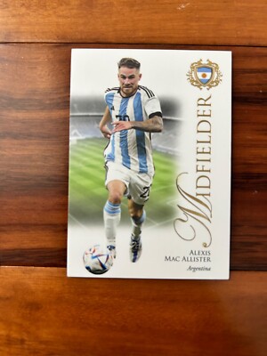 2023 2024 Futera Unique Football Soccer Card Argentina ALEXIS MAC ALLISTER Mint