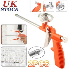 2X Expanding Foam Gun Professional PU Grade Applicator Heavy Duty Chrome