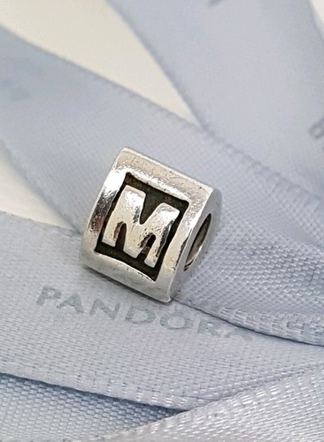Authentic Pandora Alphabet Block Letter 