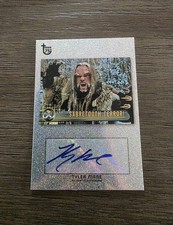 2013 Topps 75th Diamond Sparkle Tyler Mane Sabretooth X-Men /75 Auto Autograph