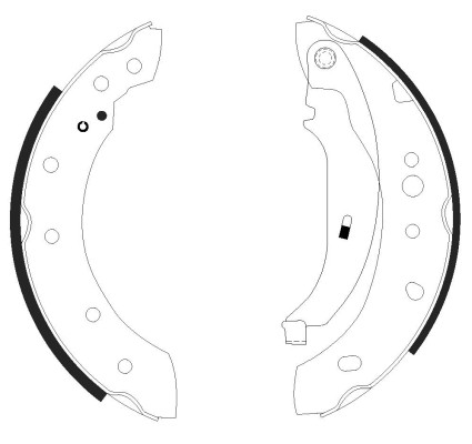 1X Textar 91061800 Bremsbackensatz FüR Peugeot-image