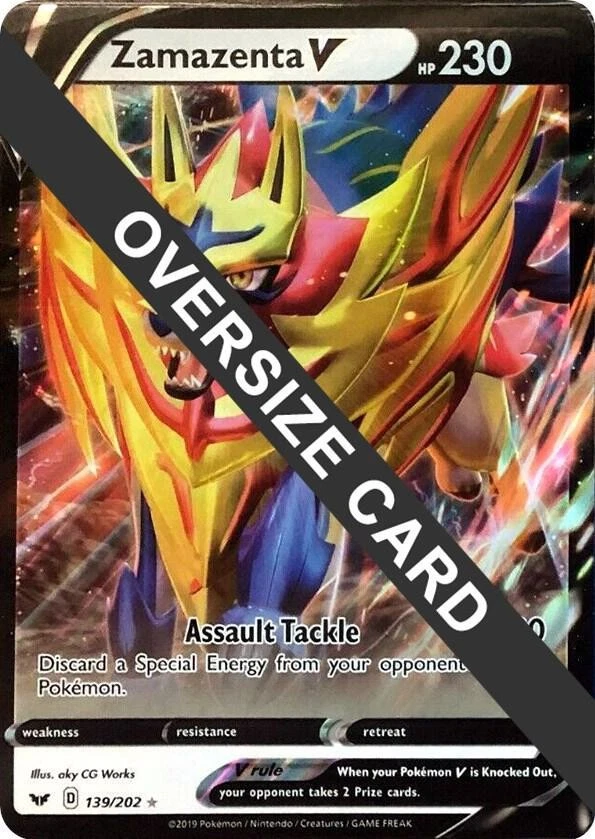 コジロウ　ダーテング Zamazenta V 139/202 Jumbo Cards for sale | eBay