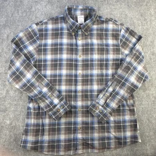 Brooks Brothers Shirt XL Regent Long Sleeve Multicolor Plaid Button Down Pocket