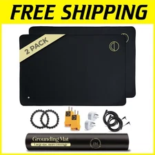 Conductive Grounding Pad, Reduce Fatigue, 2 Pack