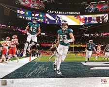 Cooper DeJean Signed 16x20 Eagles Super Bowl 59 LIX Pick Six Photo Fanatics