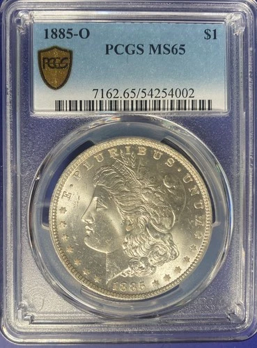 1885-O Morgan Silver Dollar - PCGS MS 65 #54254002