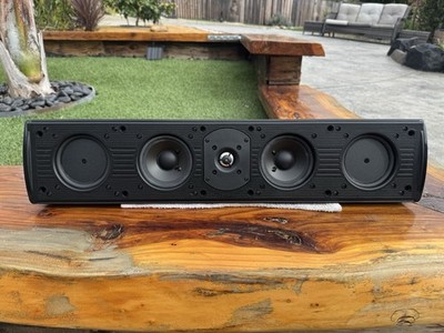 Definitive Technology Mythos Three 3 Gloss Black Plasma Speaker. Beautiful!!