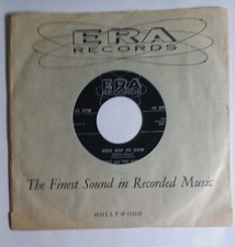 BERT CONVY & THE THUNDERBIRDS 45 HOO BOP DE BOW B/W C'MON BACK ERA 1001 DOO-WOP 