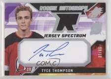 2021-22 SPx Rookie Auto Jersey Spectrum 37/65 Tyce Thompson #TT Auto 13pf