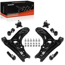 8x Querlenker mit Traggelenk Spurstangenkopf Vorne für VW Lupo 6E1 Polo 6N2 Seat