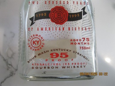 ジムビーム　リミテッドエディション　200周年記念特別限定版　1795-1995 ジムビーム リミテッドエディション 200周年記念特別限定版 1795-1995