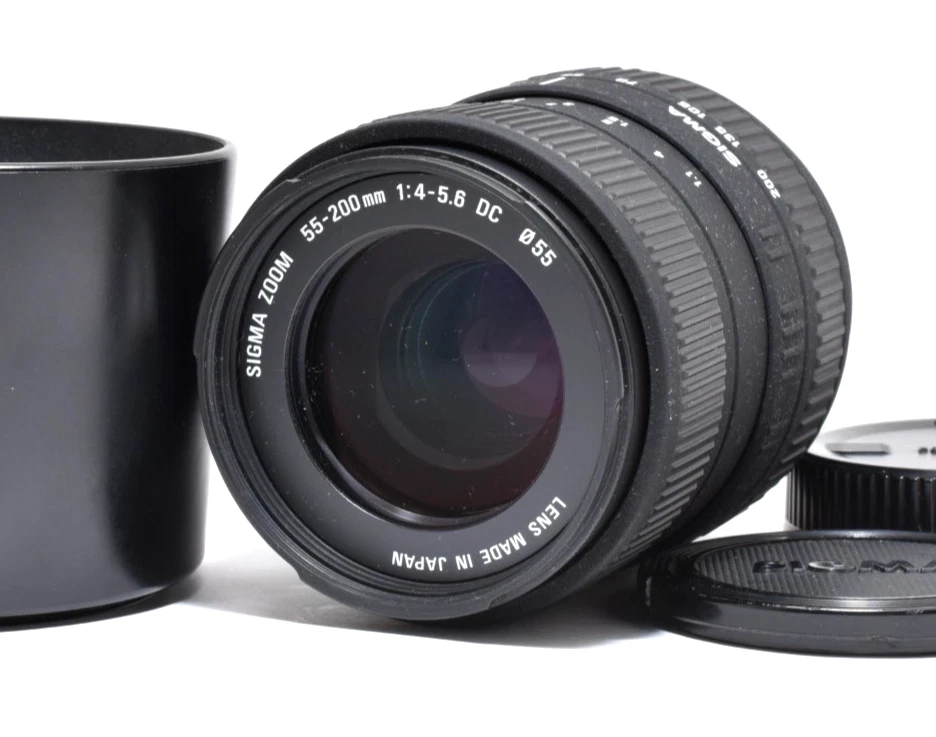 Preços baixos em Lentes de câmera Focal Sigma 55-200mm | eBay