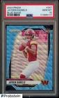 2024 Panini Blue Wave Prizm #347 Jayden Daniels RC Rookie 40/230 PSA 10 GEM MINT