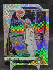 🔥 2024 Panini Prizm WNBA #49 Jewell Loyd Checkerboard Prizm Storm