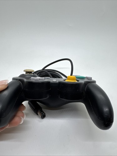 Controller Ufficiale Nintendo Gamecube Nero DOL-003 Autentico OEM - Foto 5 di 17