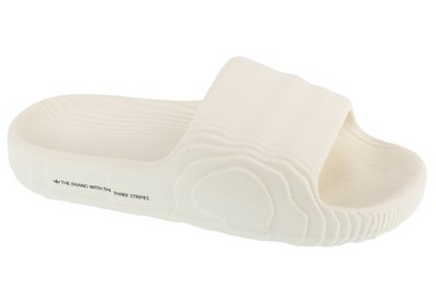 Badelatschen Unisex, adidas Adilette 22 Slides, Weiß