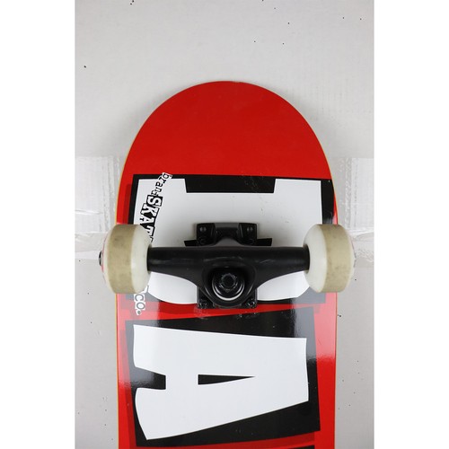 Blem Baker Skateboard komplett Markenlogo weiß 8,5" - Bild 4 von 4