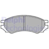 Delphi BremsbeläGe Bremsbelegsatz Vorne System Akebono FüR Nissan Primera