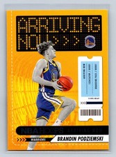 2023-24 Hoops #15 Brandin Podziemski Arriving Now Golden State Warriors C74