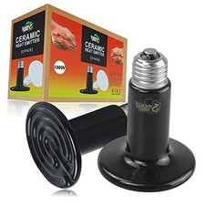 150W Ceramic Heat Emitter, Reptile Heat Bulbs, Ceramic Heat Lamp for 150 Watts