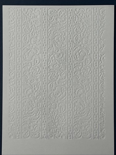 Cuttlebug Holly Stripes Embossing Folder, Scrapbooking, Card Making Crafts
