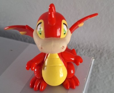 Neopets Thinkway Cloud Scorchio Figure Dragon Toy Figurine PVC 2'' inch Red