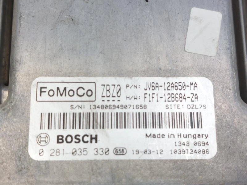0281035330 CENTRALINA MOTORE ECU BOSCH FORD KUGA II (CBS) 1.5 TDCI 8V MAN 6M 120 - Immagine 3 di 3